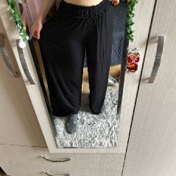 Черные широкие брюки ASOS Design - фото 3