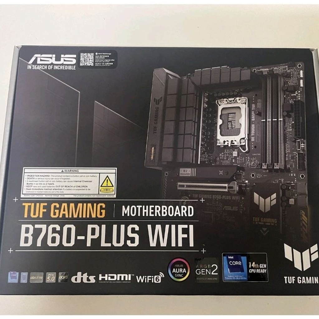 Материнская плата ASUS TUF Gaming B760-PLUS WiFi