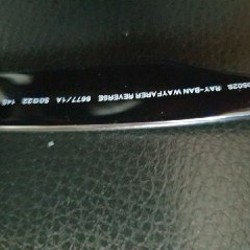 Ray-ban wayfarer reverse black - фото 3
