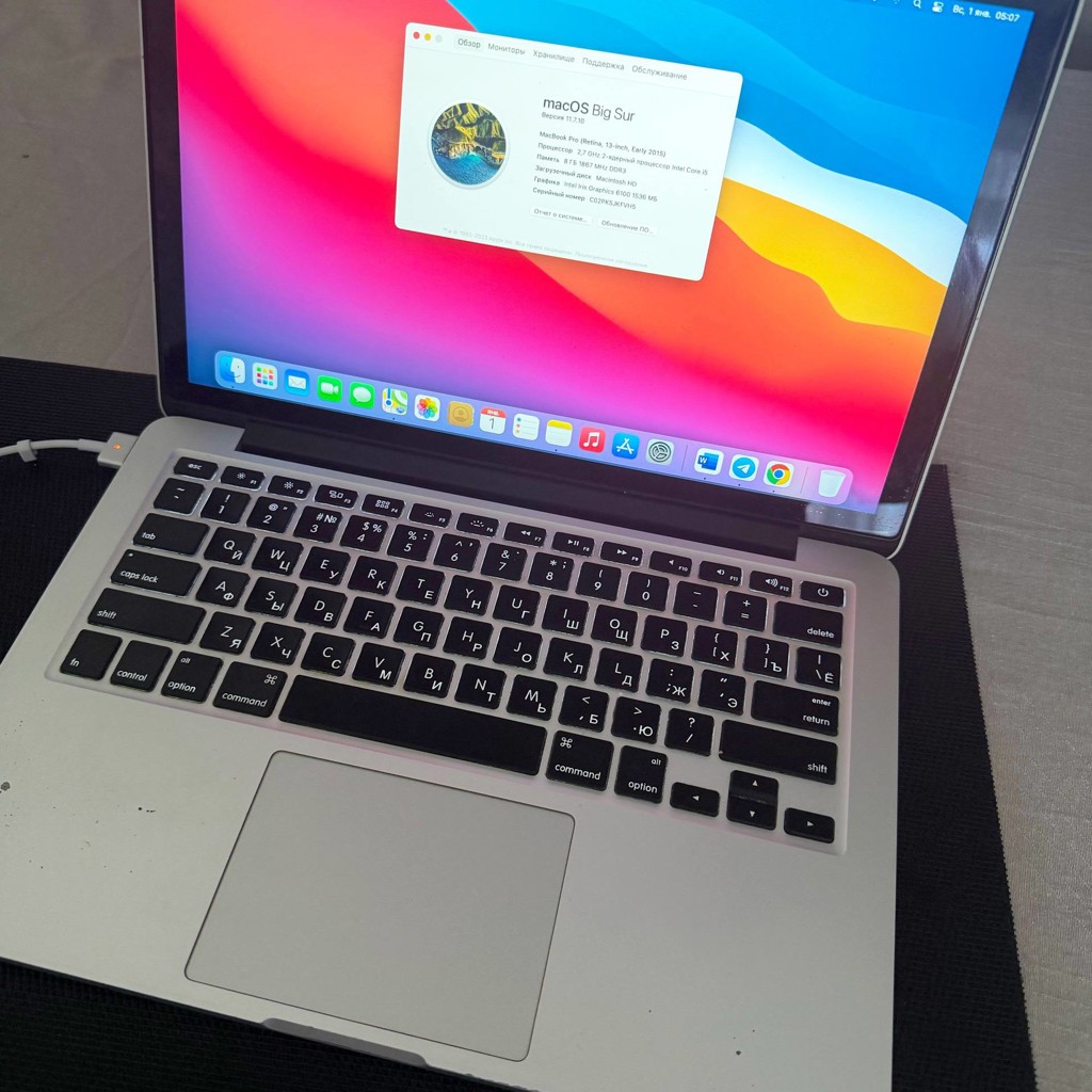 Ноутбук MacBook Pro 2015