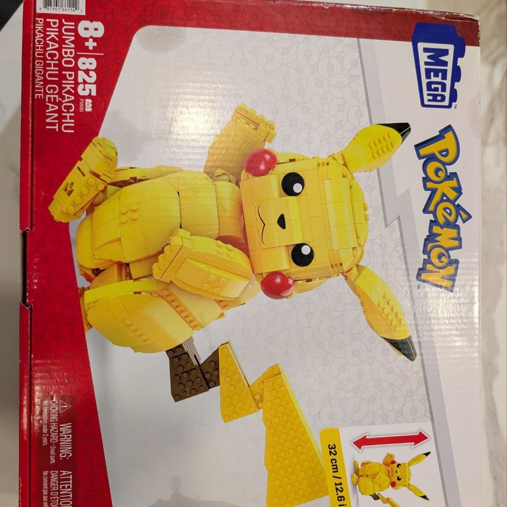 Конструктор Mega Pokemon с Pikachu
