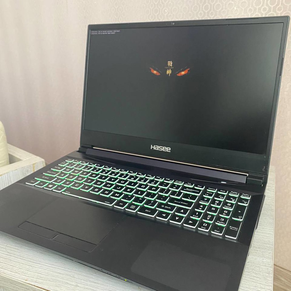 Игровой ноутбук Hasee Z7 1660Ti