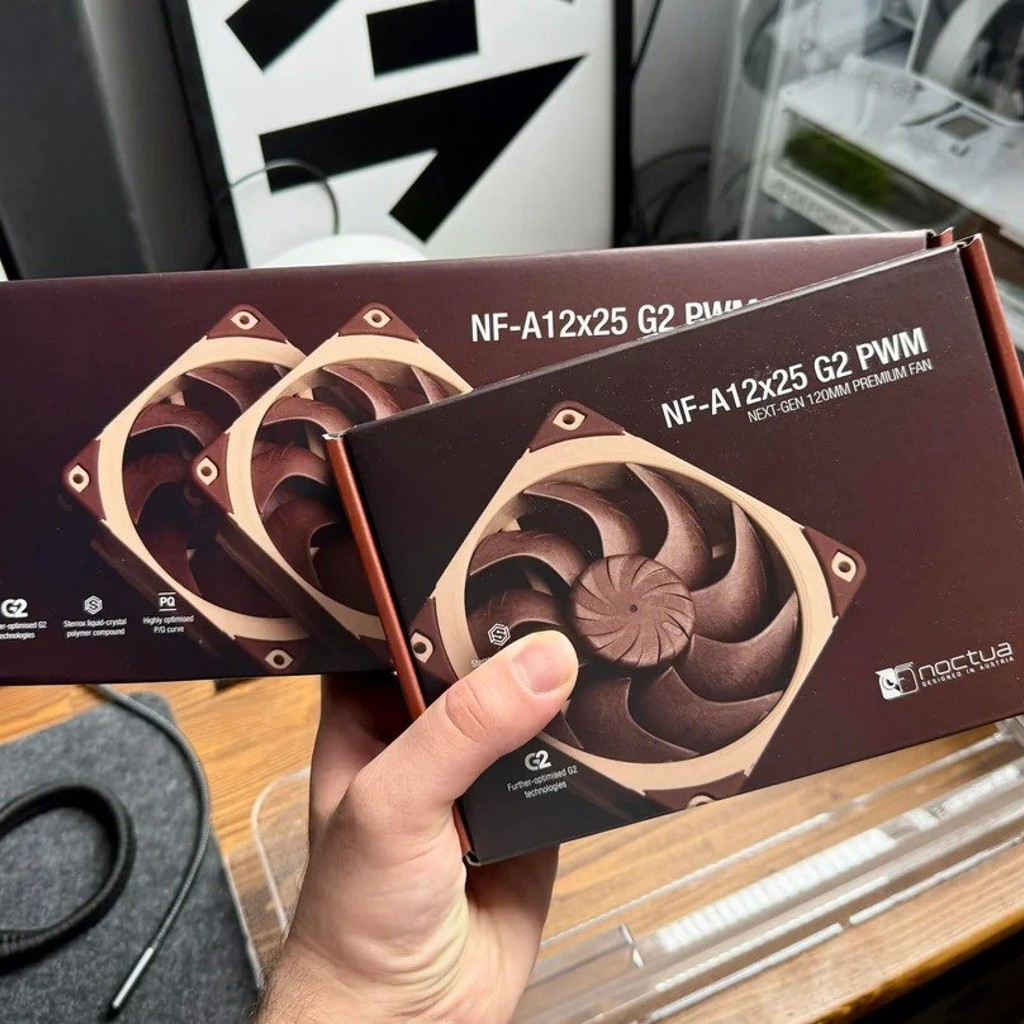 Премиум-вентиляторы Noctua NF-A12x25 G2