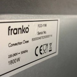 Электрическая печь Franko FCO-1196 - фото 5