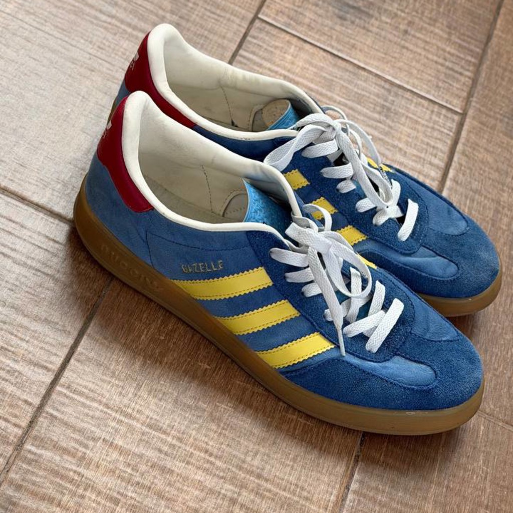 Adidas x Gucci Gazelle Light Blue