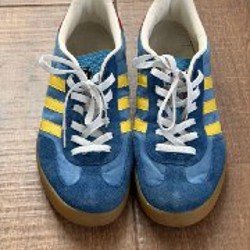 Adidas x Gucci Gazelle Light Blue - фото 4