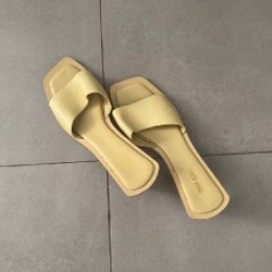Мюли бежево-желтые - фото 2