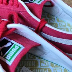 PUMA Suede VTG 'Red' - фото 2