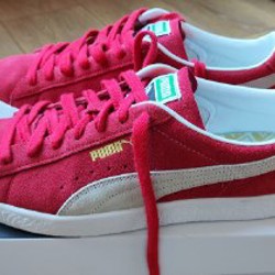 PUMA Suede VTG 'Red' - фото 3