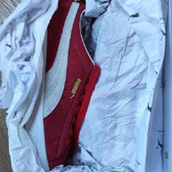 PUMA Suede VTG 'Red' - фото 7