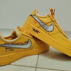 Кроссовки Nike air force off white - фото 3