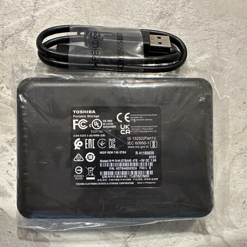 Toshiba Canvio Basics 4TB