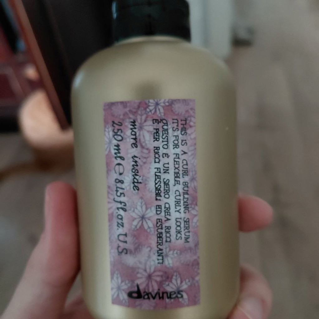 Davines curl building serum