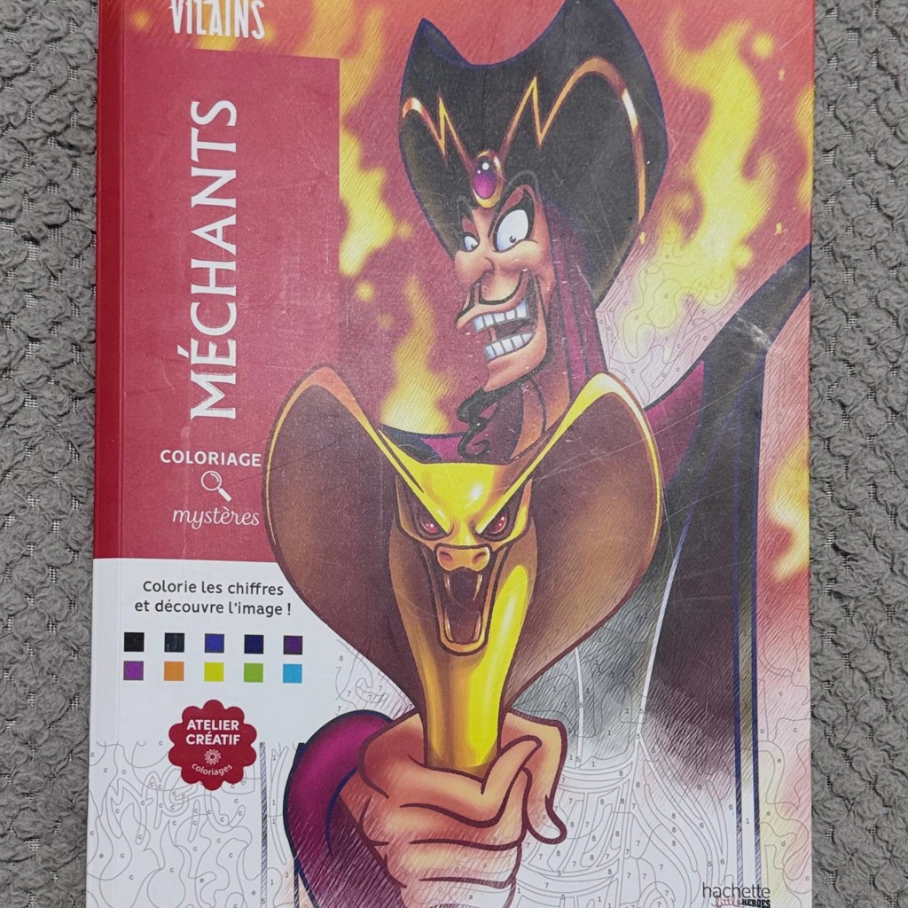 Раскраска Disney с злодеями