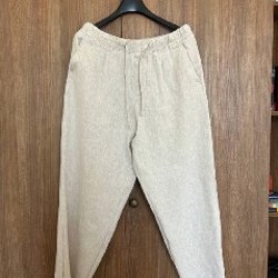 Мужские льняные брюки zara - фото 2