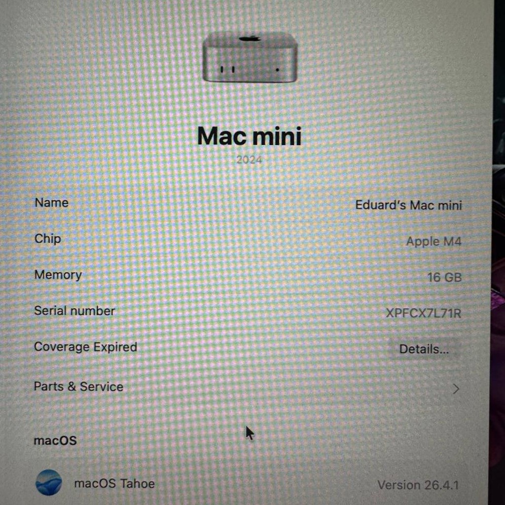 MacMini m4