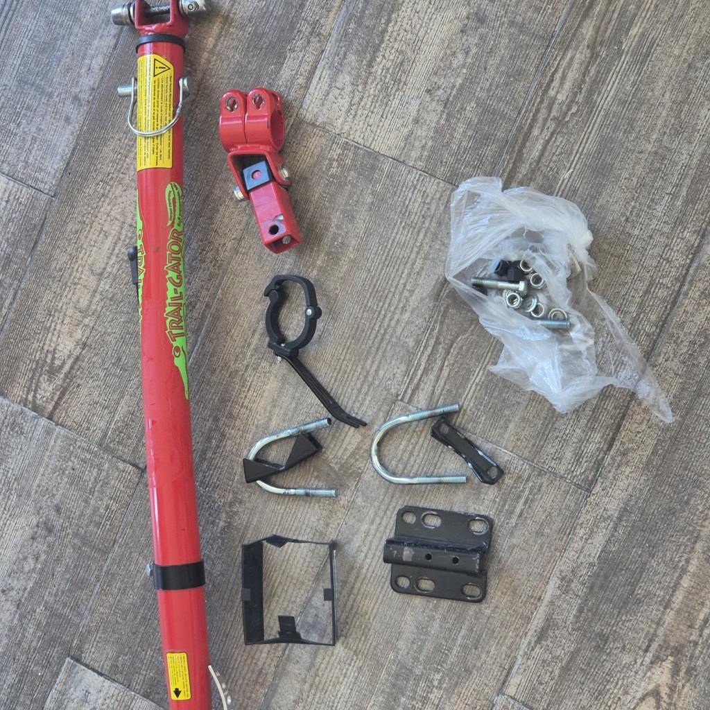 Trail Gator Tow Bar Red