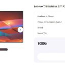 Lenovo ThinkVision P27h-20 - фото 2