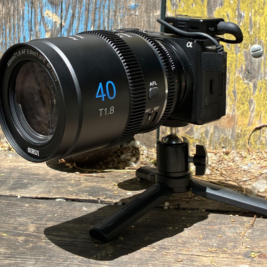 Sirui 40mm F1.8 1.33x Anamorphic AF Lens