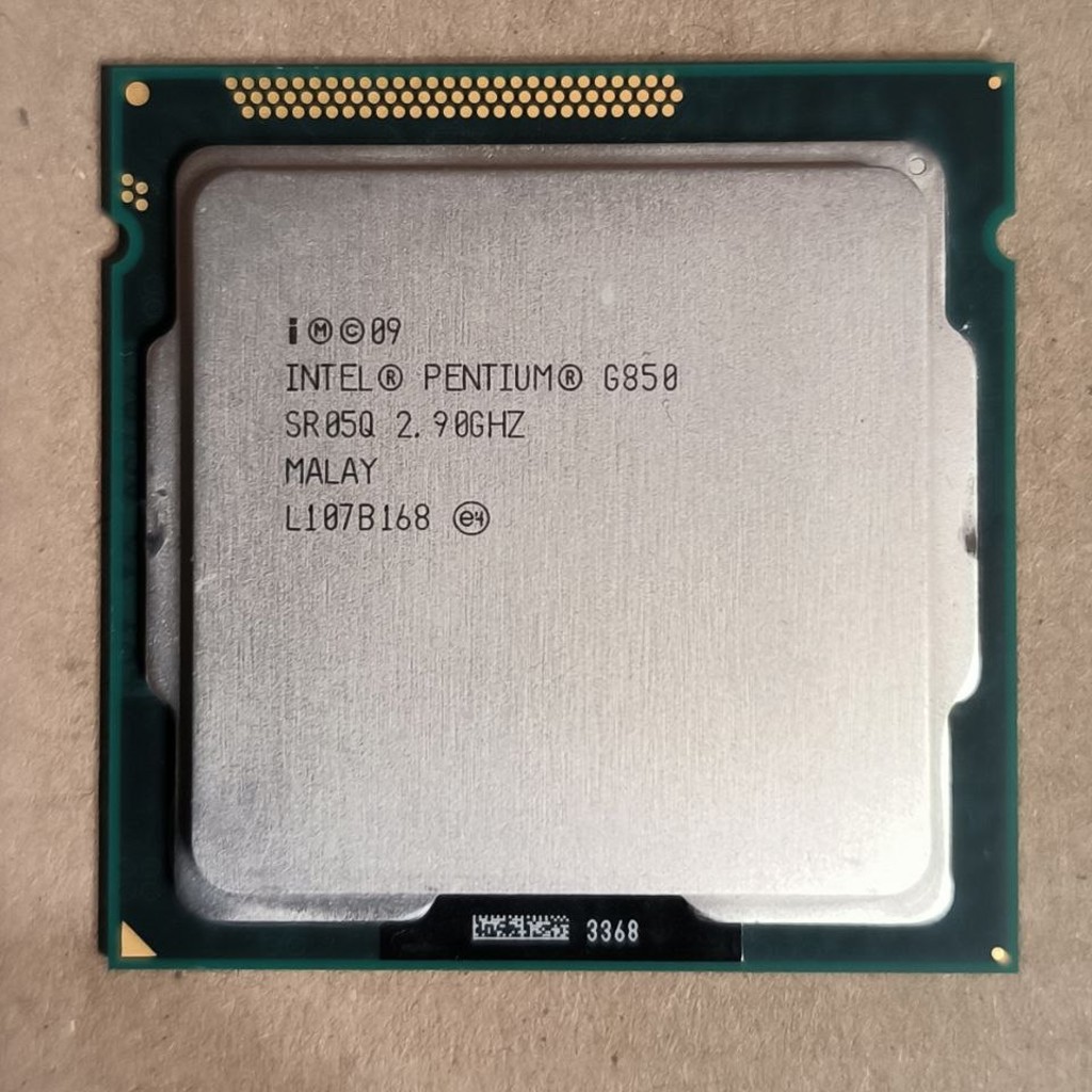 Процессор Intel Pentium G850