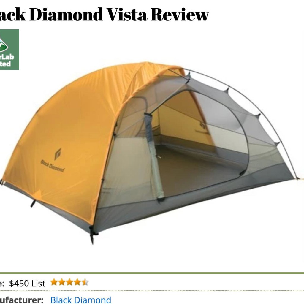 Палатка Black Diamond Vista