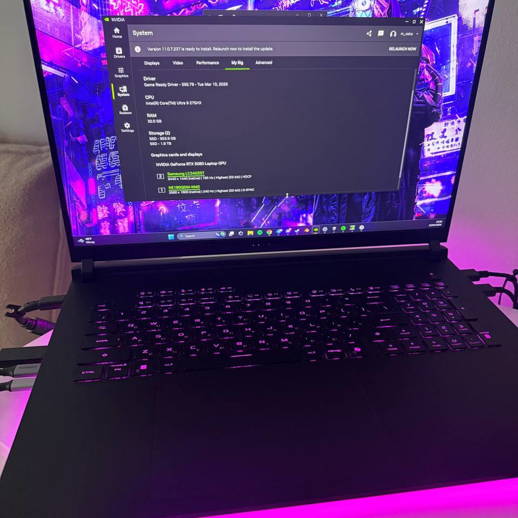 Ноутбук ASUS ROG STRIX SCAR 18