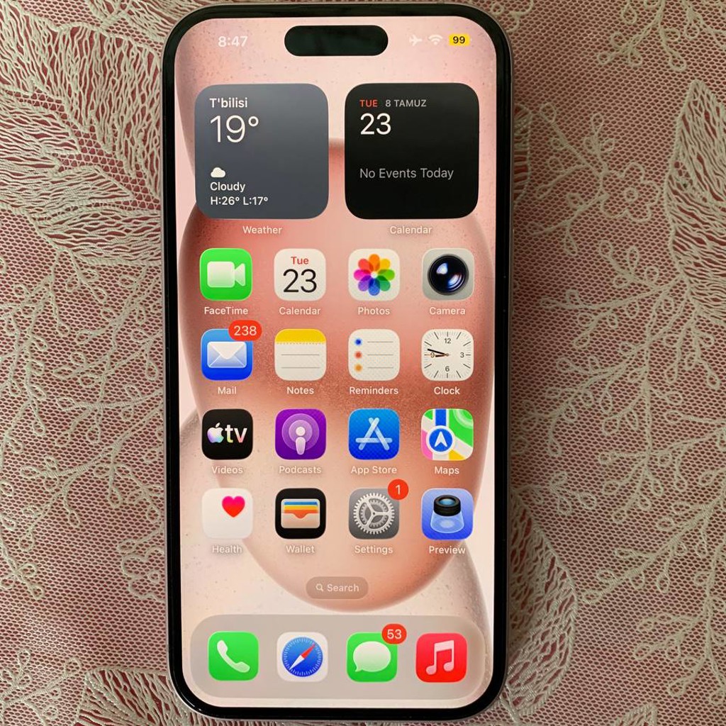 IPhone 15 pink 128Гб