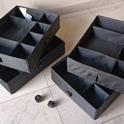 Органайзер для вещей в шкафу IKEA SKUBB - фото 4