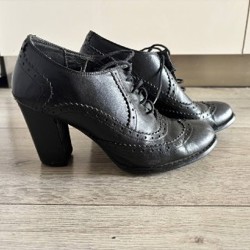 Кожаные ботфорты - фото 4