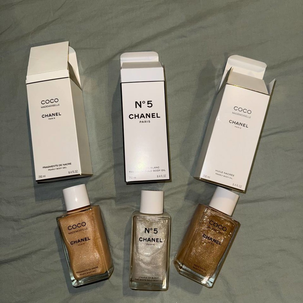 Масло для тела Chanel с шиммером