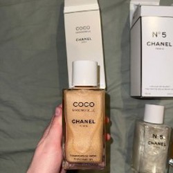 Масло для тела Chanel с шиммером - фото 2