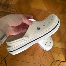 Кроксы Crocs Crocband Clog White - фото 2