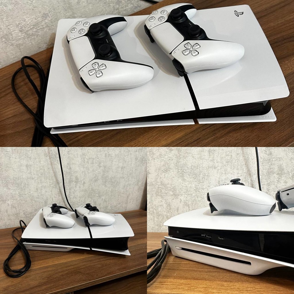 Sony PlayStation PS5 Slim 1TB White Gaming
