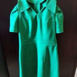 Зелёное платье - фото 2