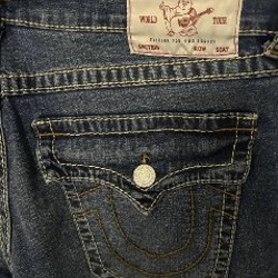Джинсы Levi’s custom Клеш - фото 3