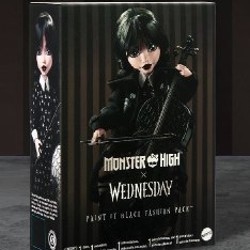 Кукла monster high Wednesday Addams - фото 2