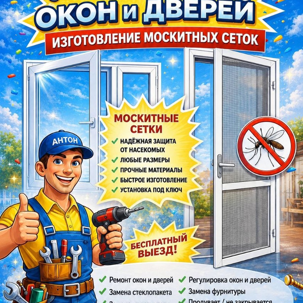 Ремонт окон и дверей