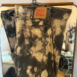 Джинсы Levi’s custom Клеш - фото 9
