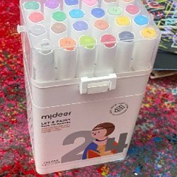 Mideer Let's Paint Dual Tip Markers - фото 2