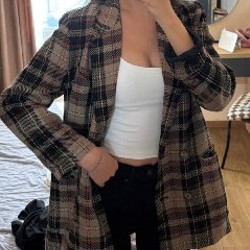 Бежевая кофта - фото 4