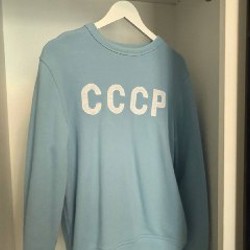 YMC x MUNDIAL “CCCP 18” Sweatshirt Blue - фото 2