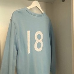 YMC x MUNDIAL “CCCP 18” Sweatshirt Blue - фото 3