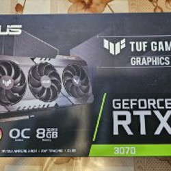Видеокарта Asus Tuf Gaming RTX 3070 OC Edition - фото 5