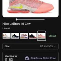 Nike LeBron 19 Low Hawaii - фото 5