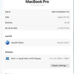 Macbook M3 Pro 14' - фото 2