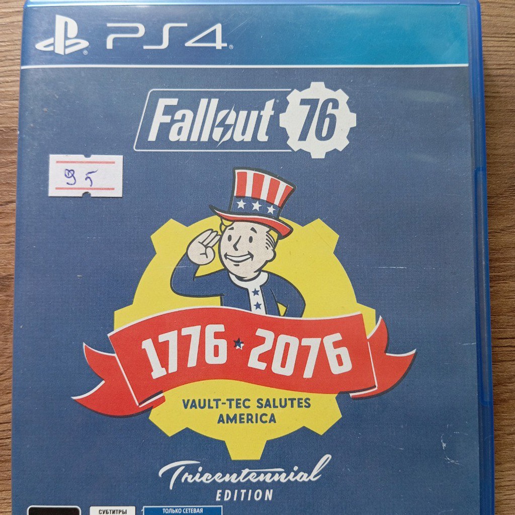 Диск для PS4 Fallout 76