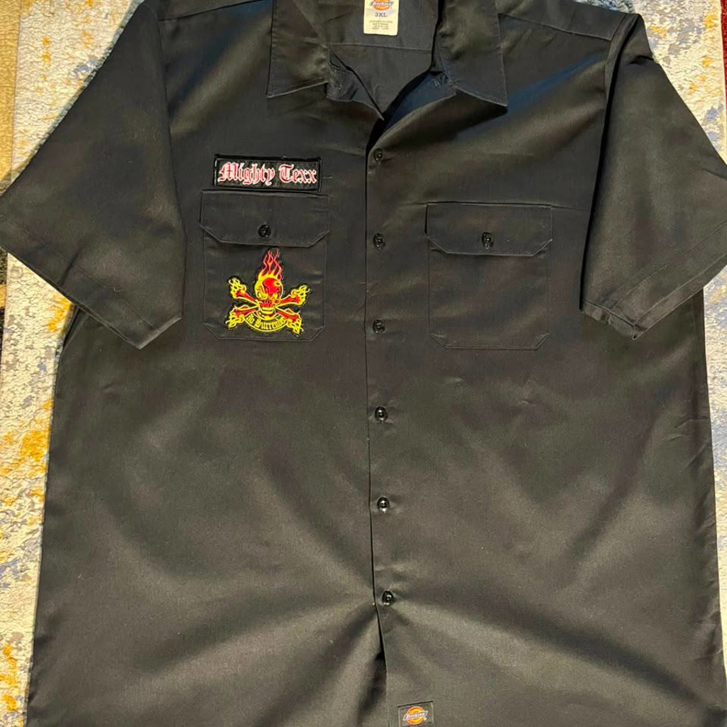 Винтажная кастомная сарочка Dickies
