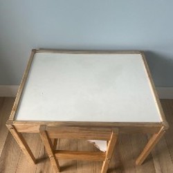 Детский столик IKEA + стул - фото 2