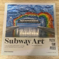Пазл Printworks Subway Art Rainbow 'Stadion' (1973) Stockholm 1000 - фото 7