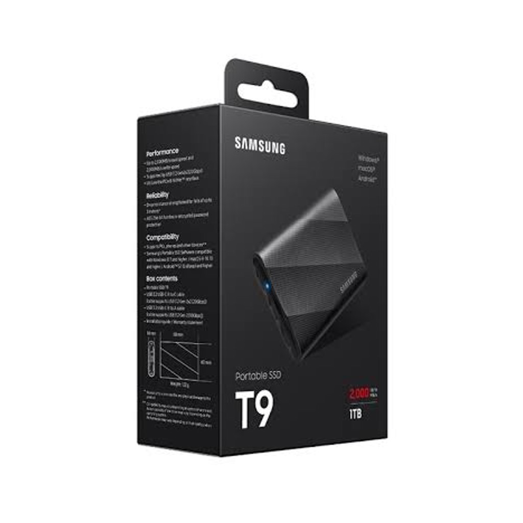 Samsung Portable SSD T9 Gen 2x2